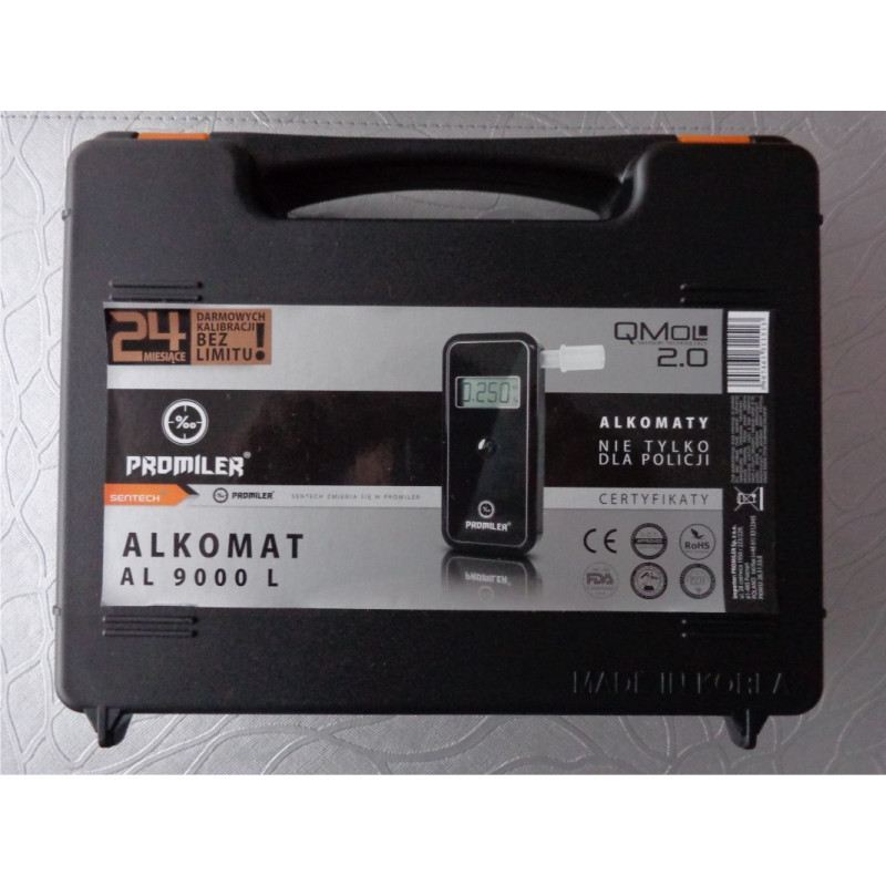Elektrochemischer Alkomat AL9000 Lite Alkometer mit kostenloser Kalibrierung